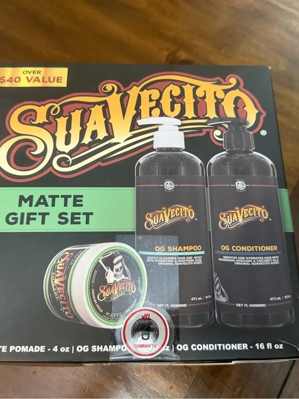 Suavecito gift set suavecito pomade pomade shampoo & conditioner brand new